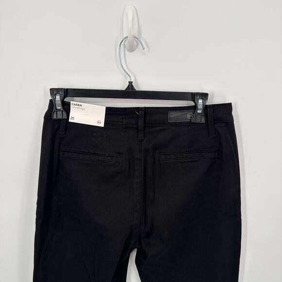 AG JEANS Adriano Goldschemid NWT Caden Tailored Trouser in Sulfur Black // 0 - Picture 16 of 16